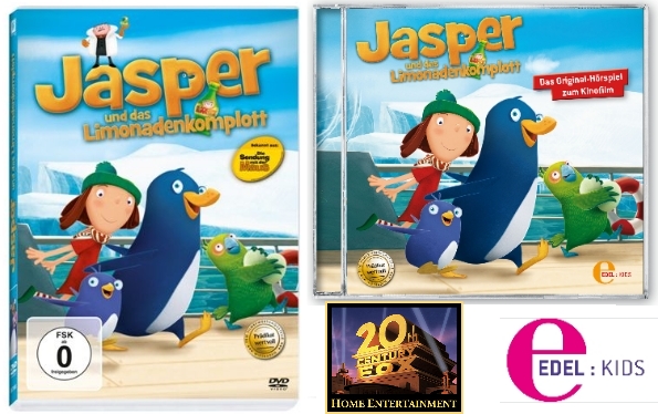 „Jasper und das Limonadenkomplott“ auf DVD