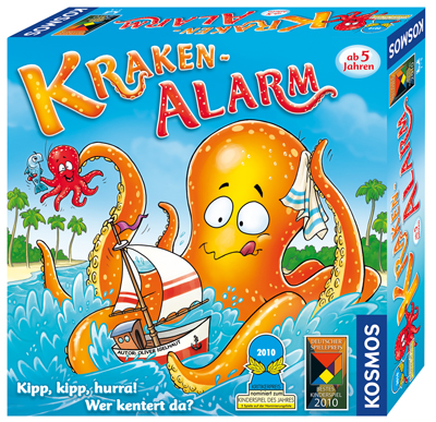 Gewinnt 5x das lustige Spiel von KOSMOS „Kraken-Alarm“