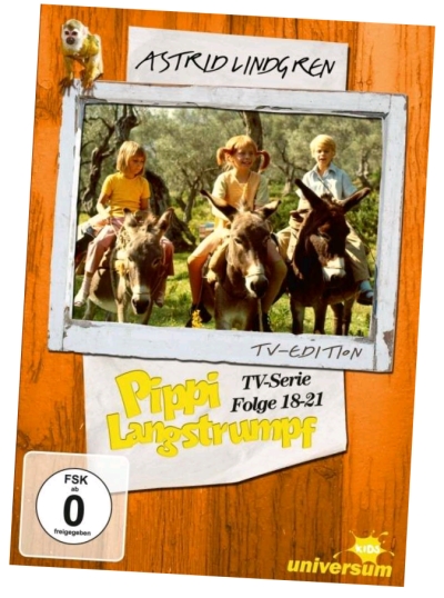 Pippi Langstrumpf 5 - DVD Cover © Universum Film