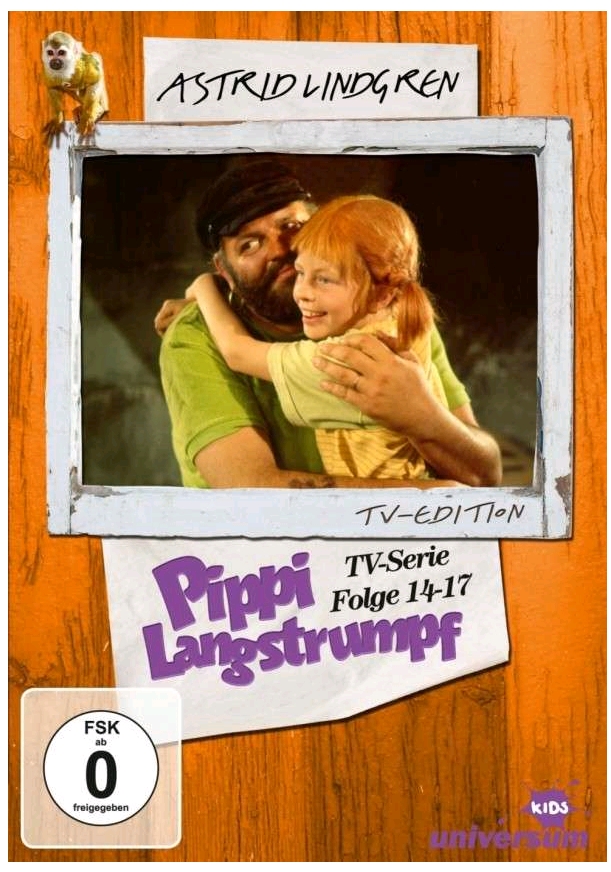 Pippi Langstrumpf 4 - DVD Cover © Universum Film