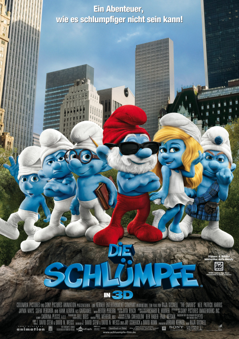 Die Schlümpfe erobern das Kino und eure Betten SmurfsTM & © Peyo 2011 Lafig B. Movie © 2011 CPII/SPAI.  All Rights Reserved.