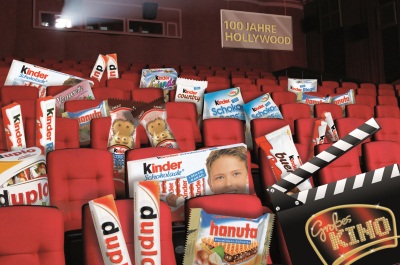 Ganz großes Kino: kinder, duplo und hanuta feiern 100 Jahre Hollywood